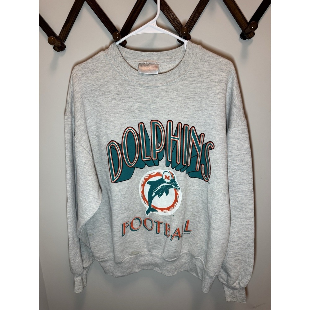 Miami Dolphins Vintage 90s Chalk Line‎ Sweatshirt